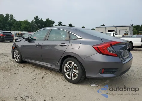 2017 Honda Civic Lx из США, поврежденный, VIN 19XFC2F65HE045012